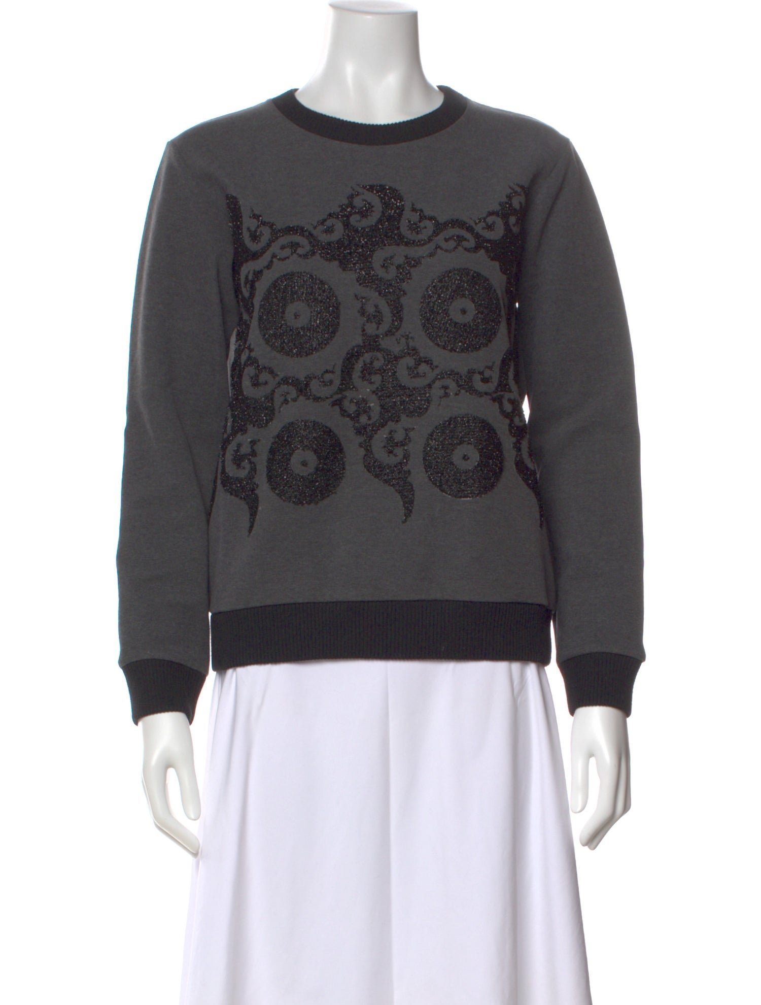 Vivienne Tam 2010's Graphic Print Sweater