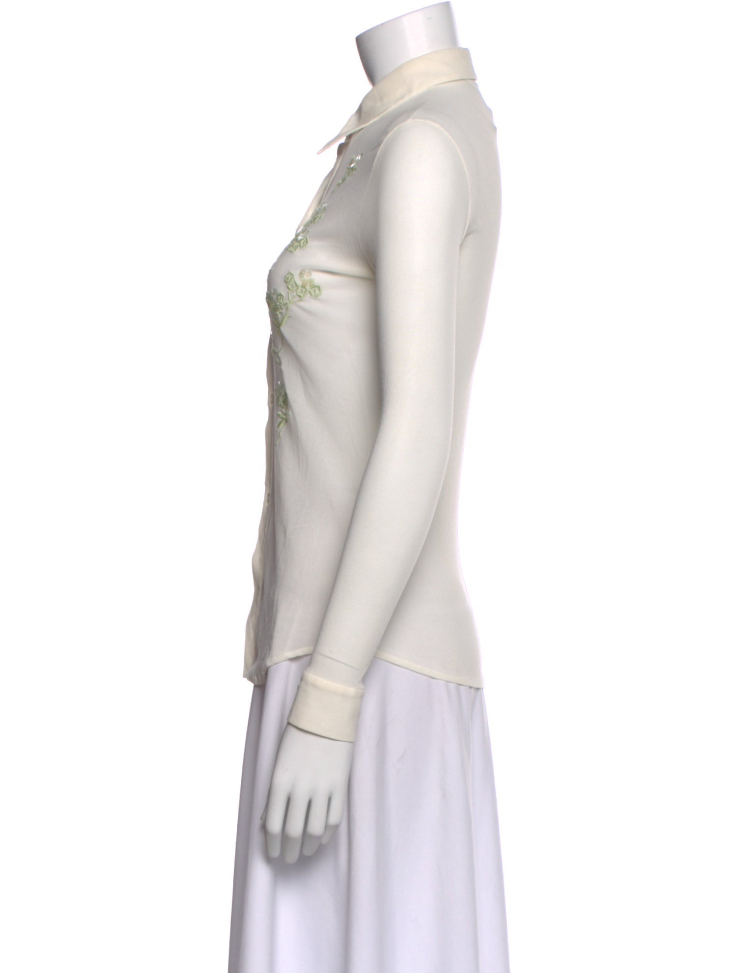 Vivienne Tam Vintage Floral Print Blouse