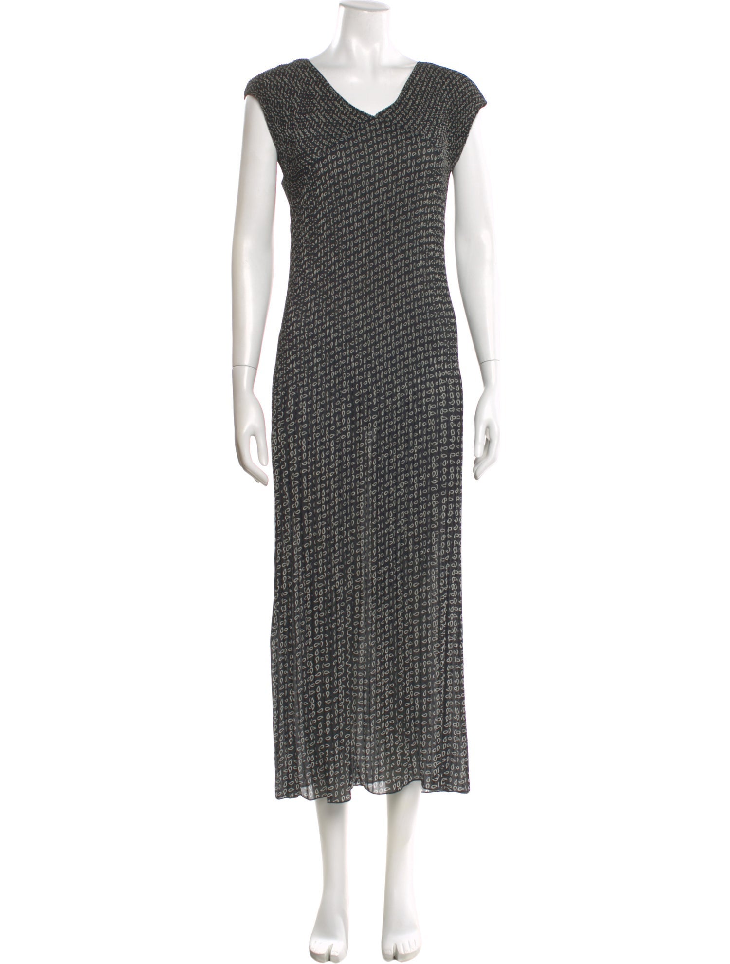 Vivienne Tam Printed Long Dress