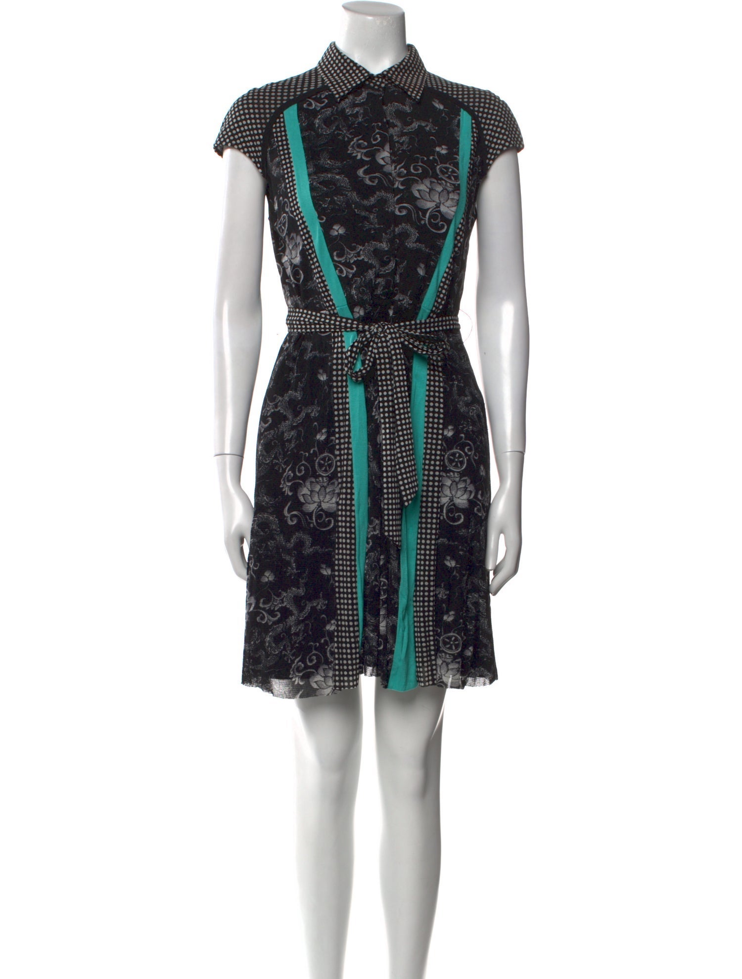 Vivienne Tam Printed Mini Dress