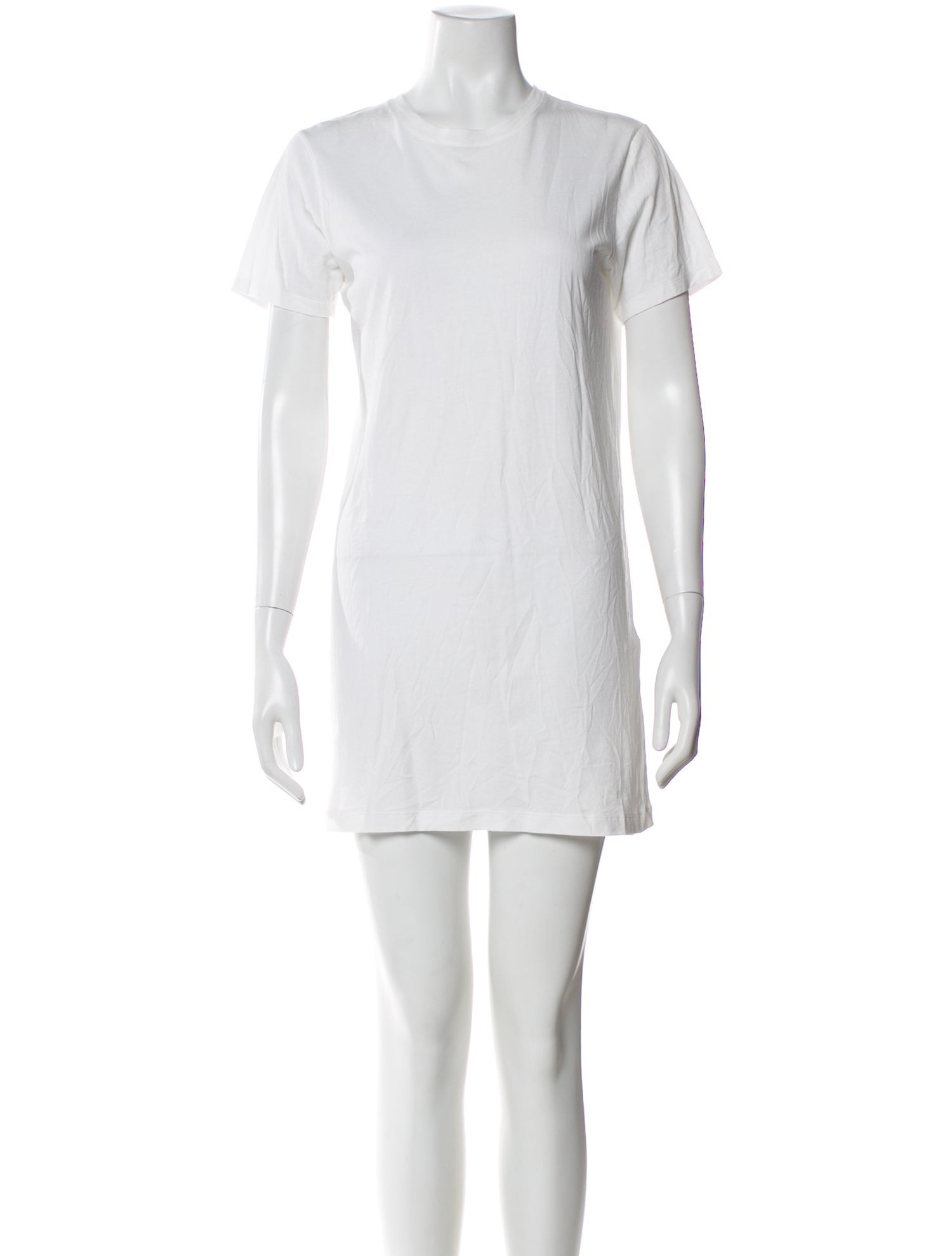 Vivienne Tam Crew Neck Mini Dress