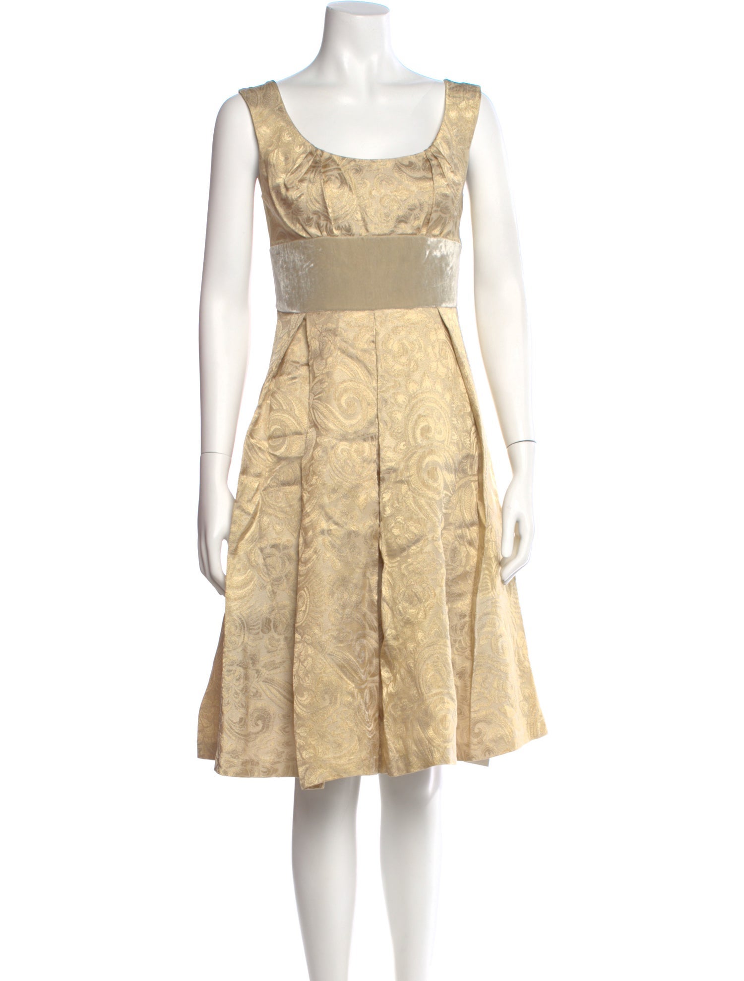 Vivienne Tam Printed Knee-Length Dress