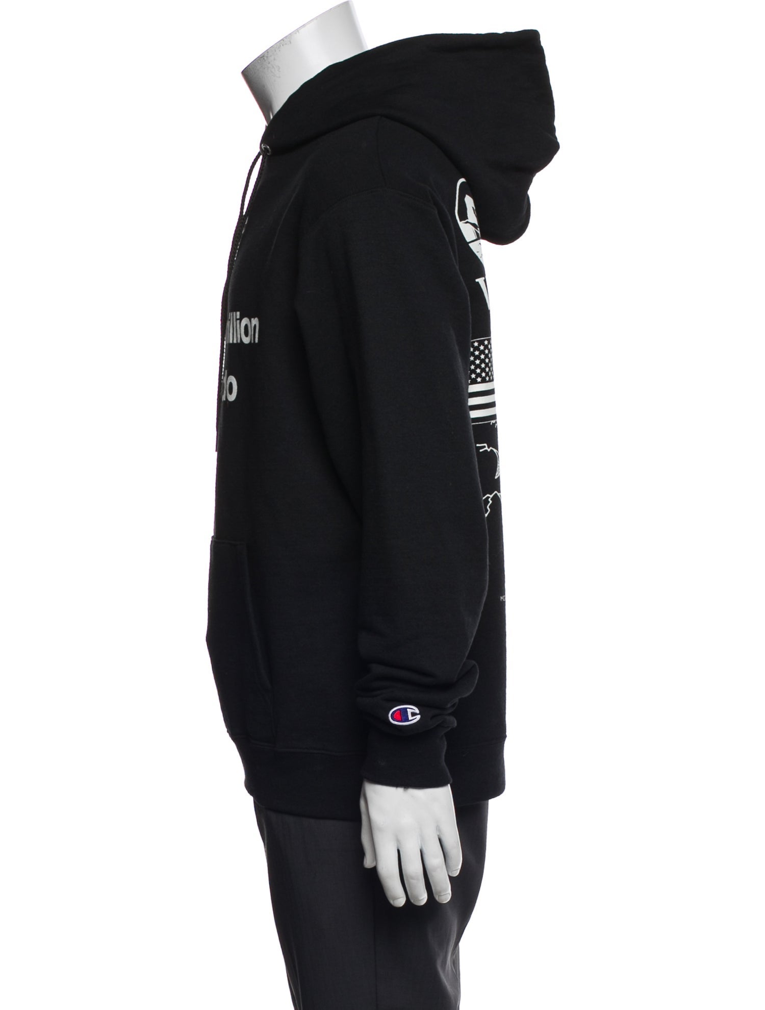 Virgil Abloh x MCA Graphic Print Crew Neck Hoodie