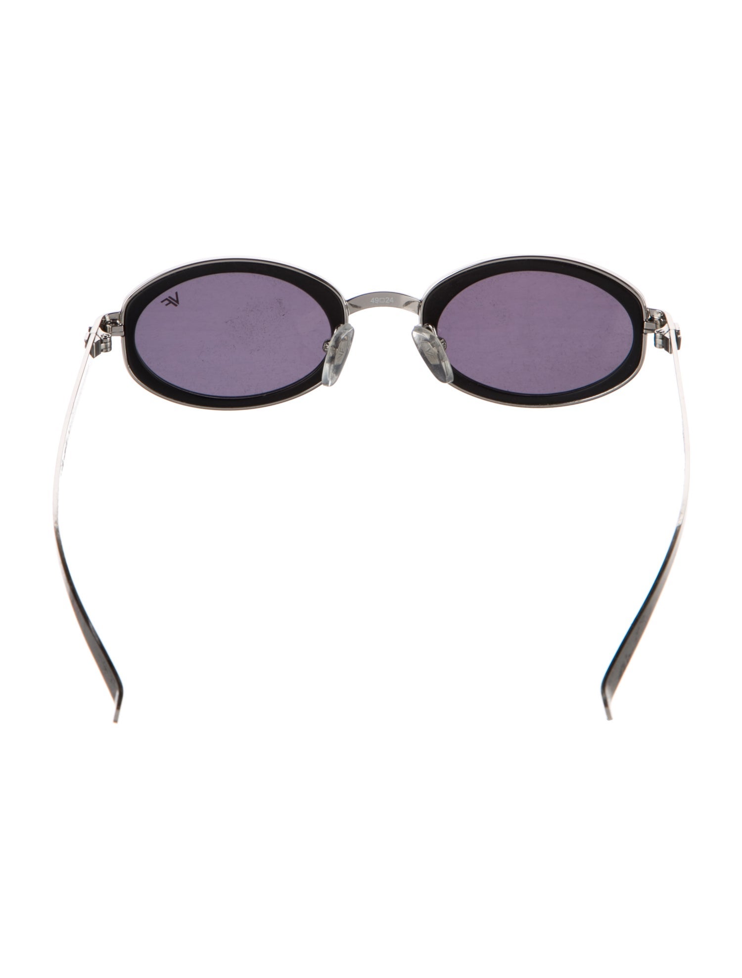 Vintage Frames by Corey Shapiro Round Tinted Sunglasses