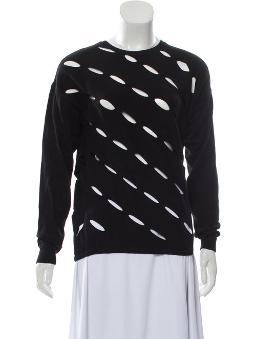 Victor Glemaud Crew Neck Sweater Black