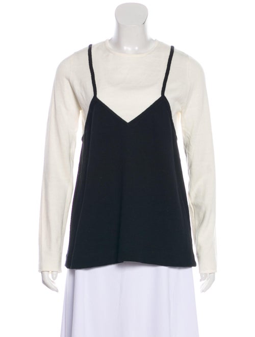 Victor Glemaud Colorblock Pattern Crew Neck Sweate