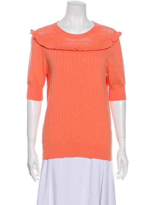 Victor Glemaud Crew Neck Sweater w/ Tags Orange