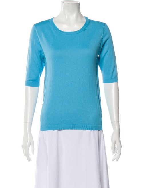 Victor Glemaud 2020 Scoop Neck Sweater Blue