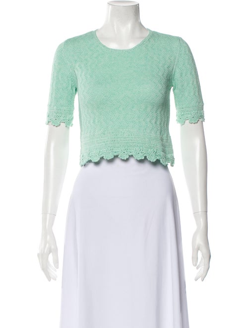 Victor Glemaud Scoop Neck Sweater Green