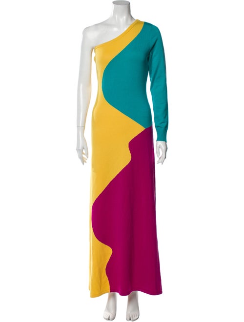 Victor Glemaud Wool Long Dress Wool