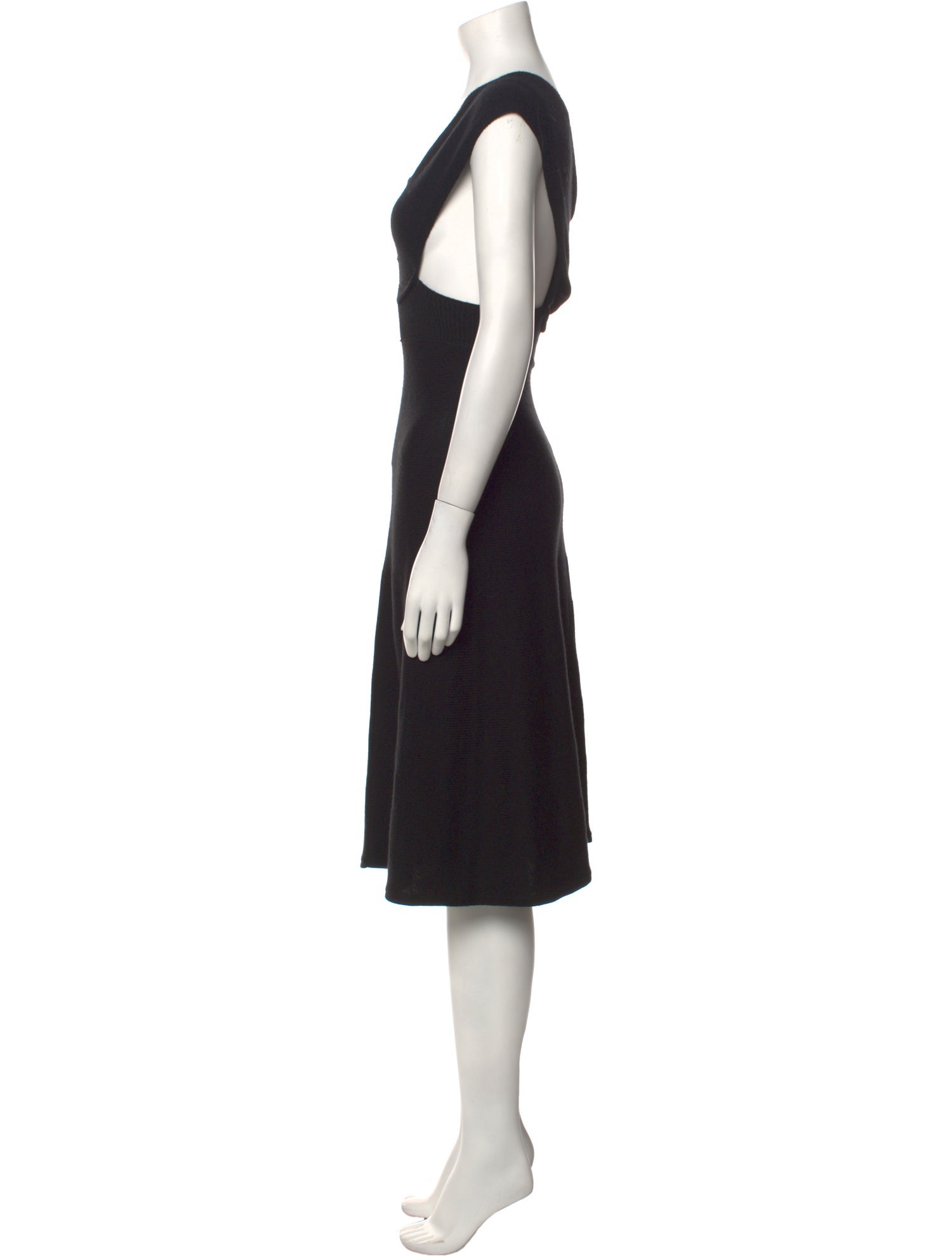 Victor Glemaud Wool Midi Length Dress