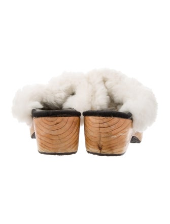 Victor Glemaud Canvas Printed Mules