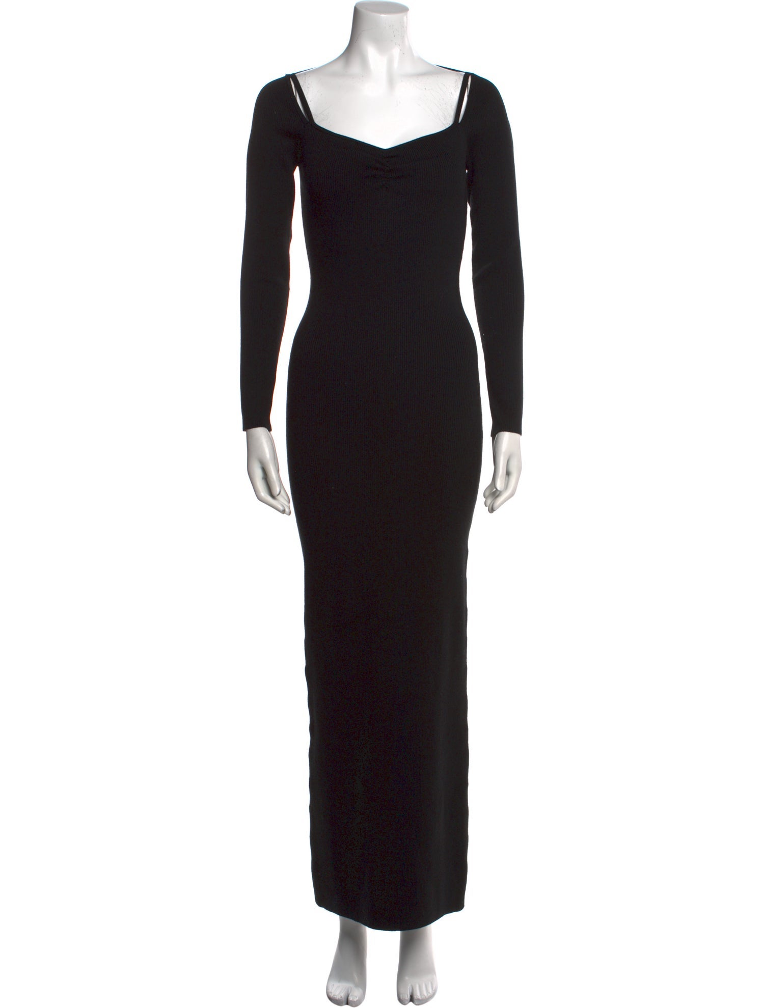 Victor Glemaud Wool Long Dress