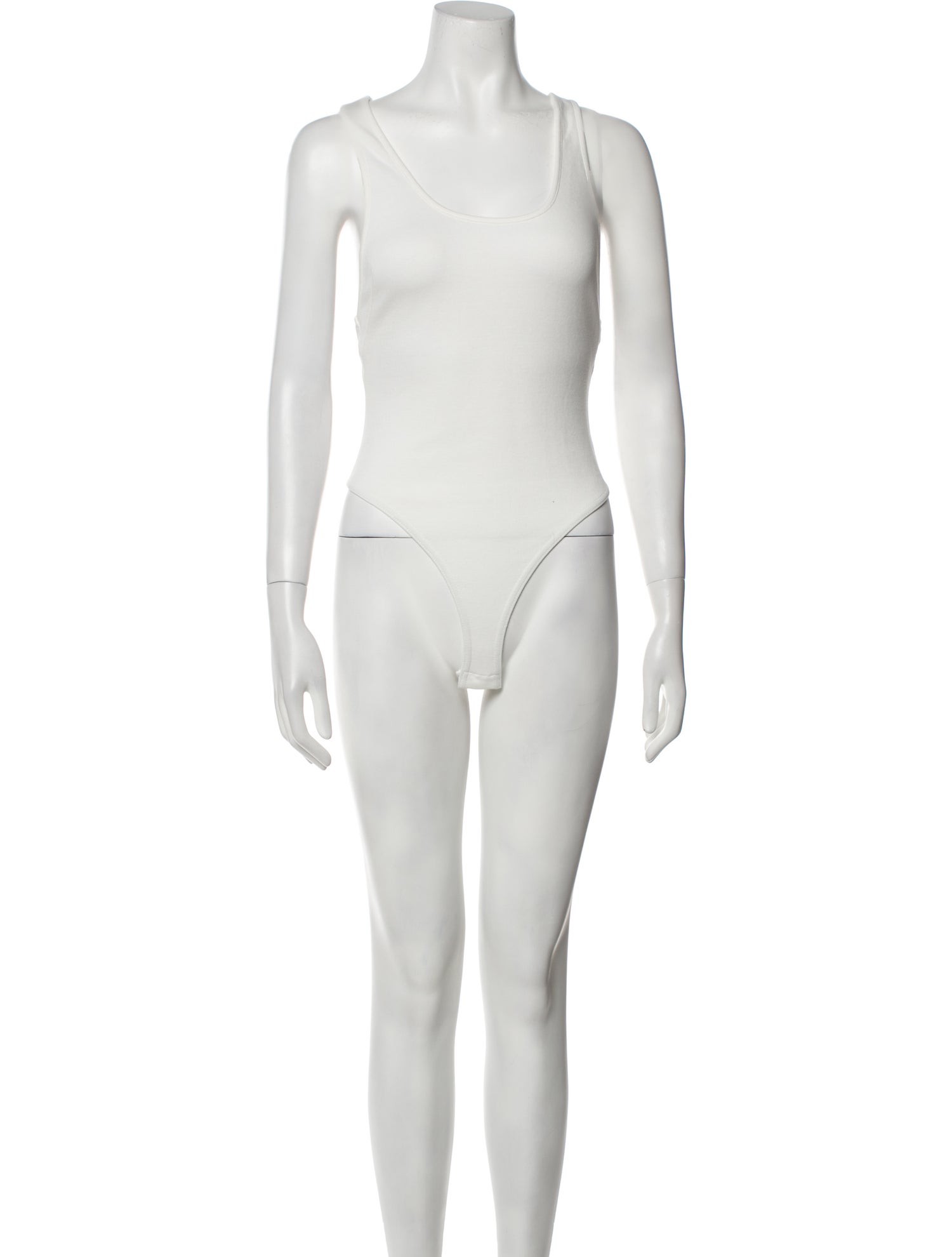 Victor Glemaud Scoop Neck Sleeveless Bodysuit