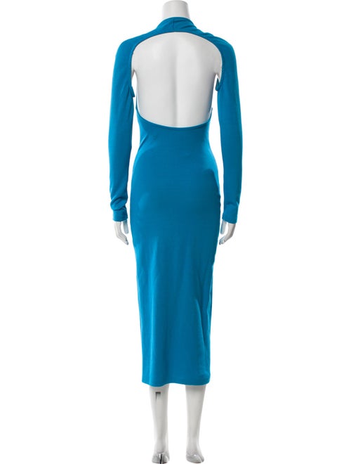 Victor Glemaud Square Neckline Long Dress