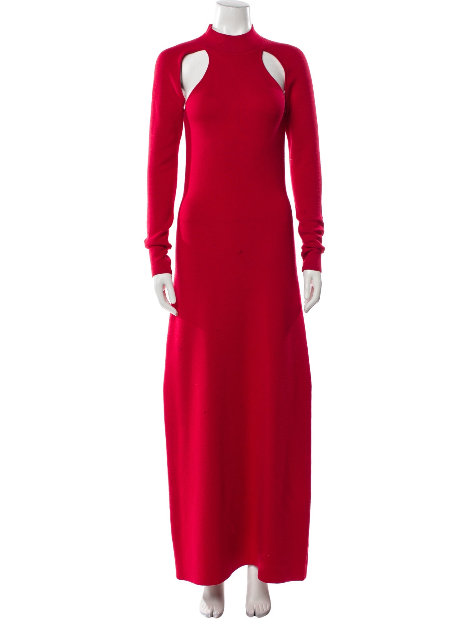 Victor Glemaud Wool Long Dress