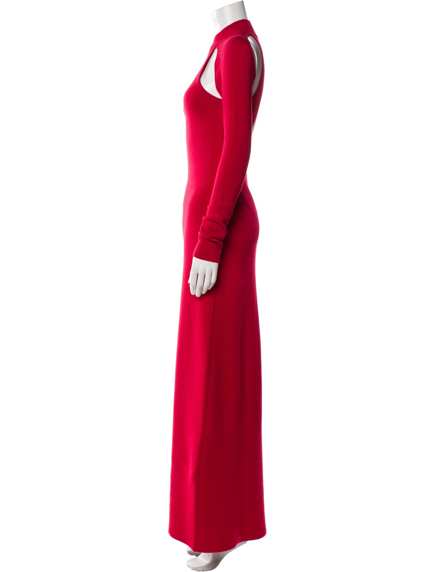 Victor Glemaud Wool Long Dress