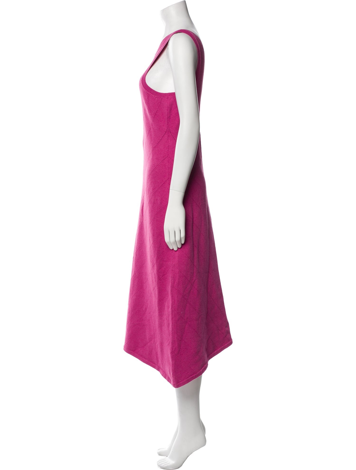 Victor Glemaud One-Shoulder Midi Length Dress