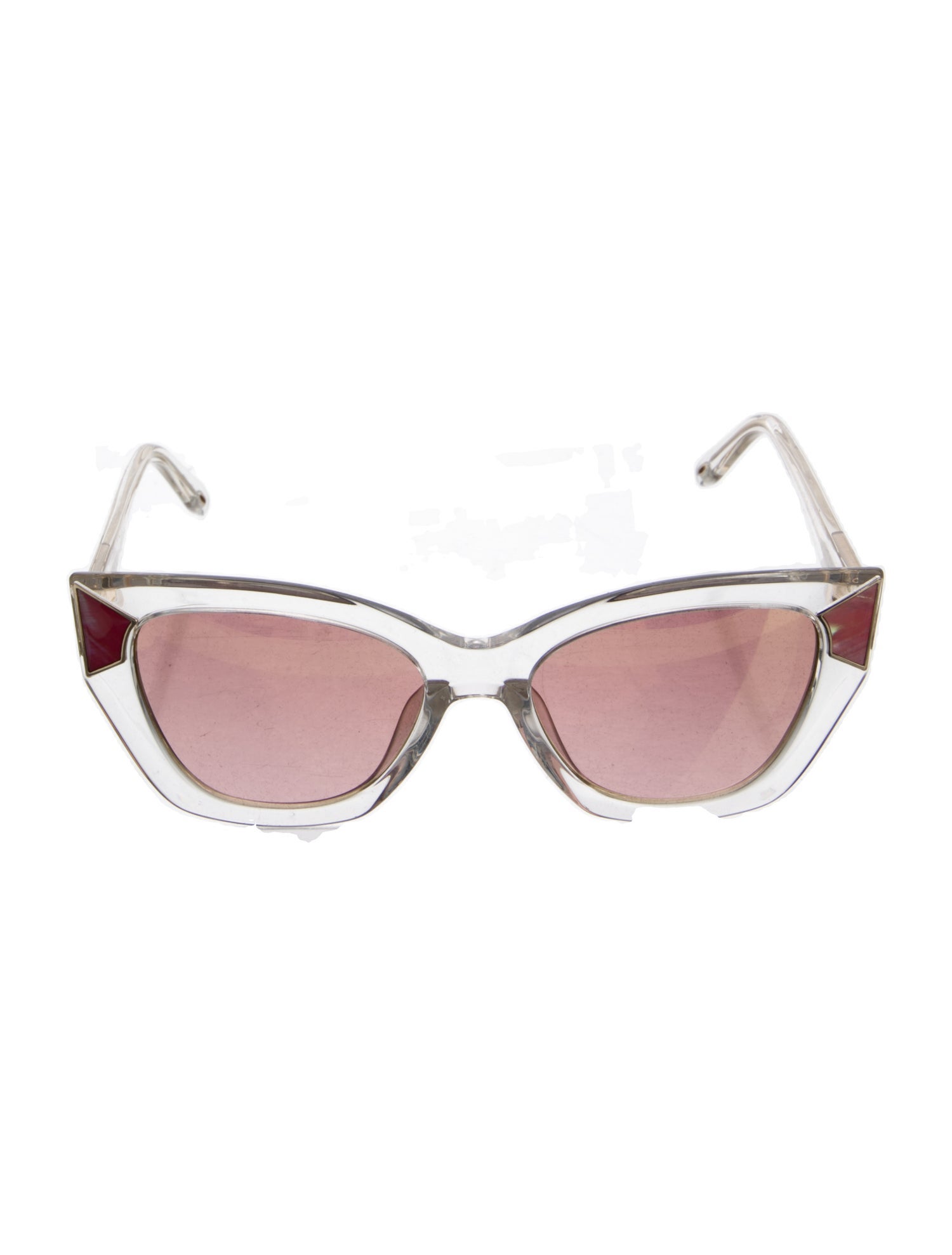 Victor Glemaud Cat-Eye Gradient Sunglasses