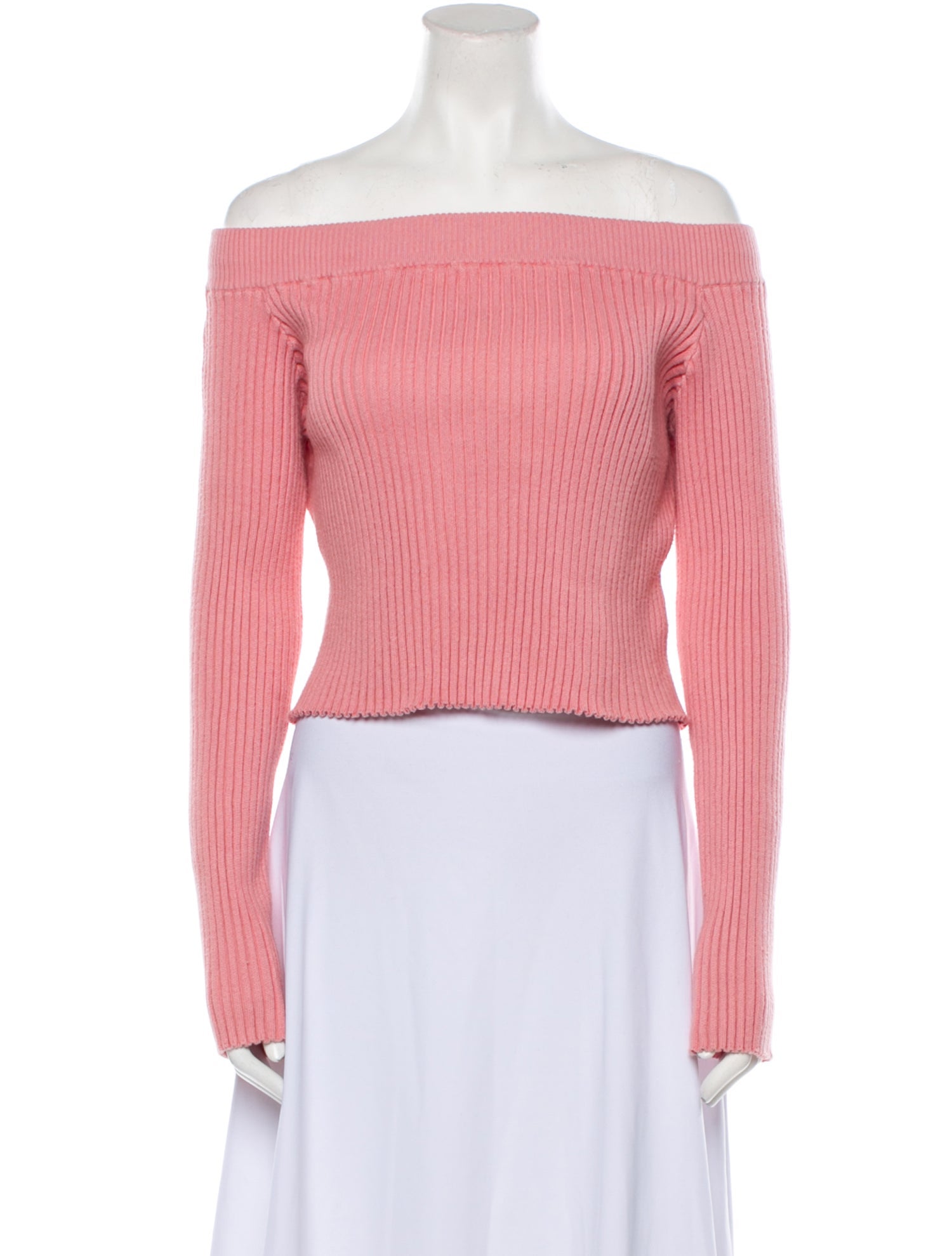 Victor Glemaud Off-The-Shoulder Sweater