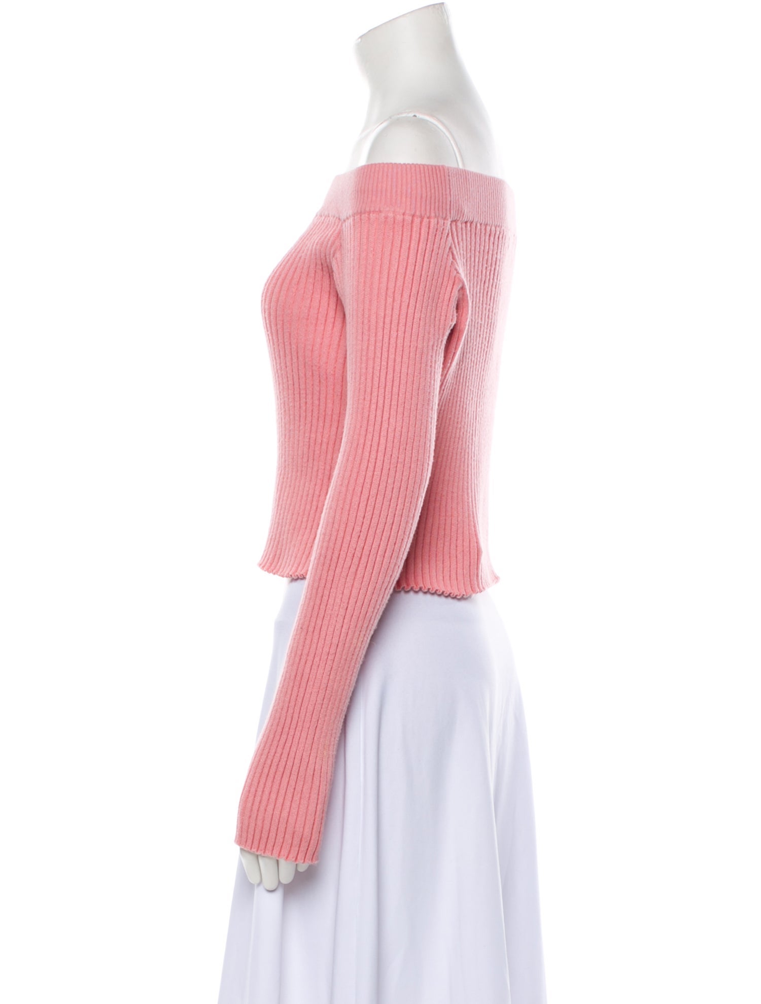 Victor Glemaud Off-The-Shoulder Sweater