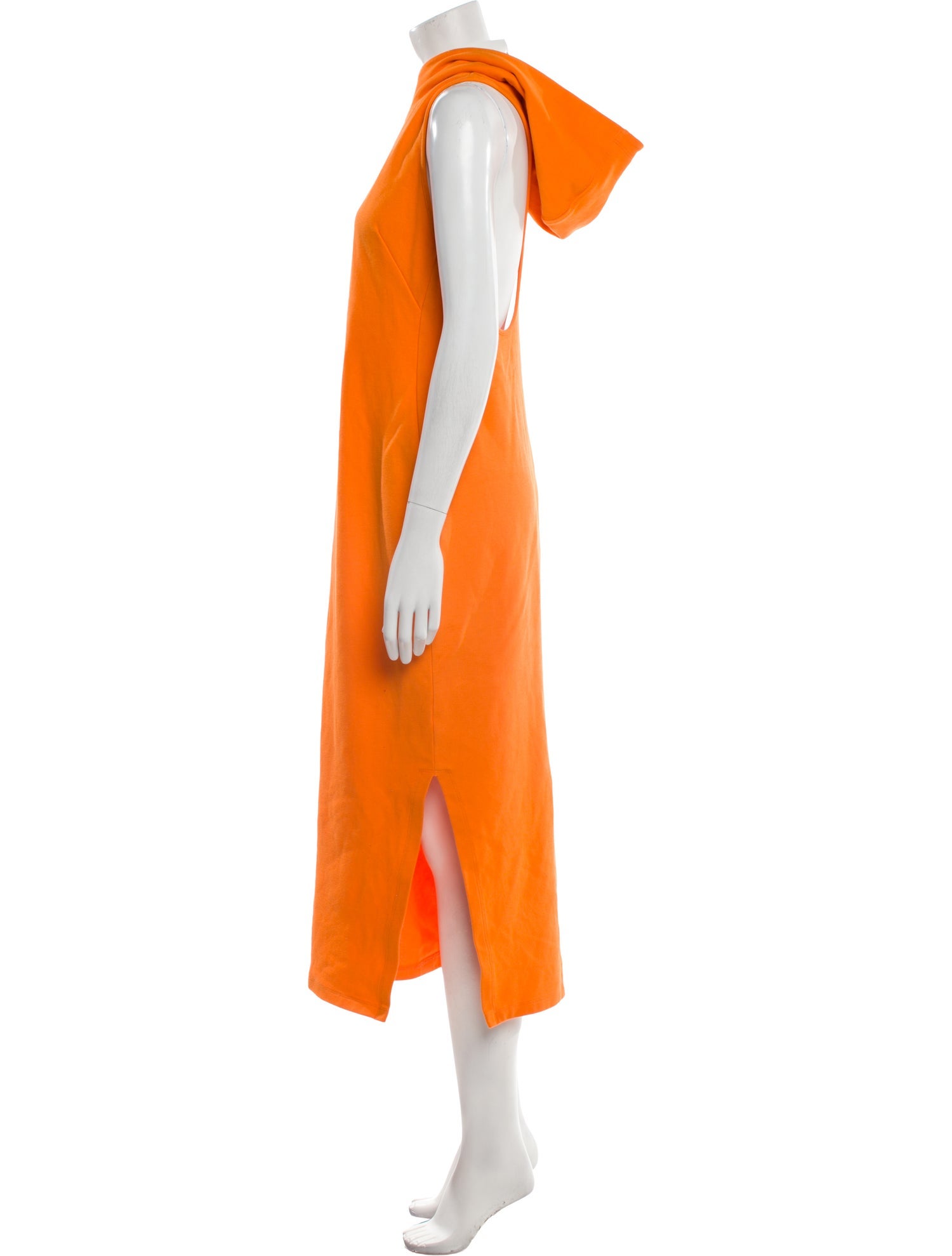 Victor Glemaud Mock Neck Midi Length Dress