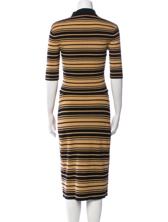 Victor Glemaud Striped Skirt Set