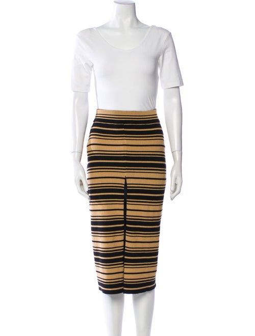 Victor Glemaud Striped Skirt Set