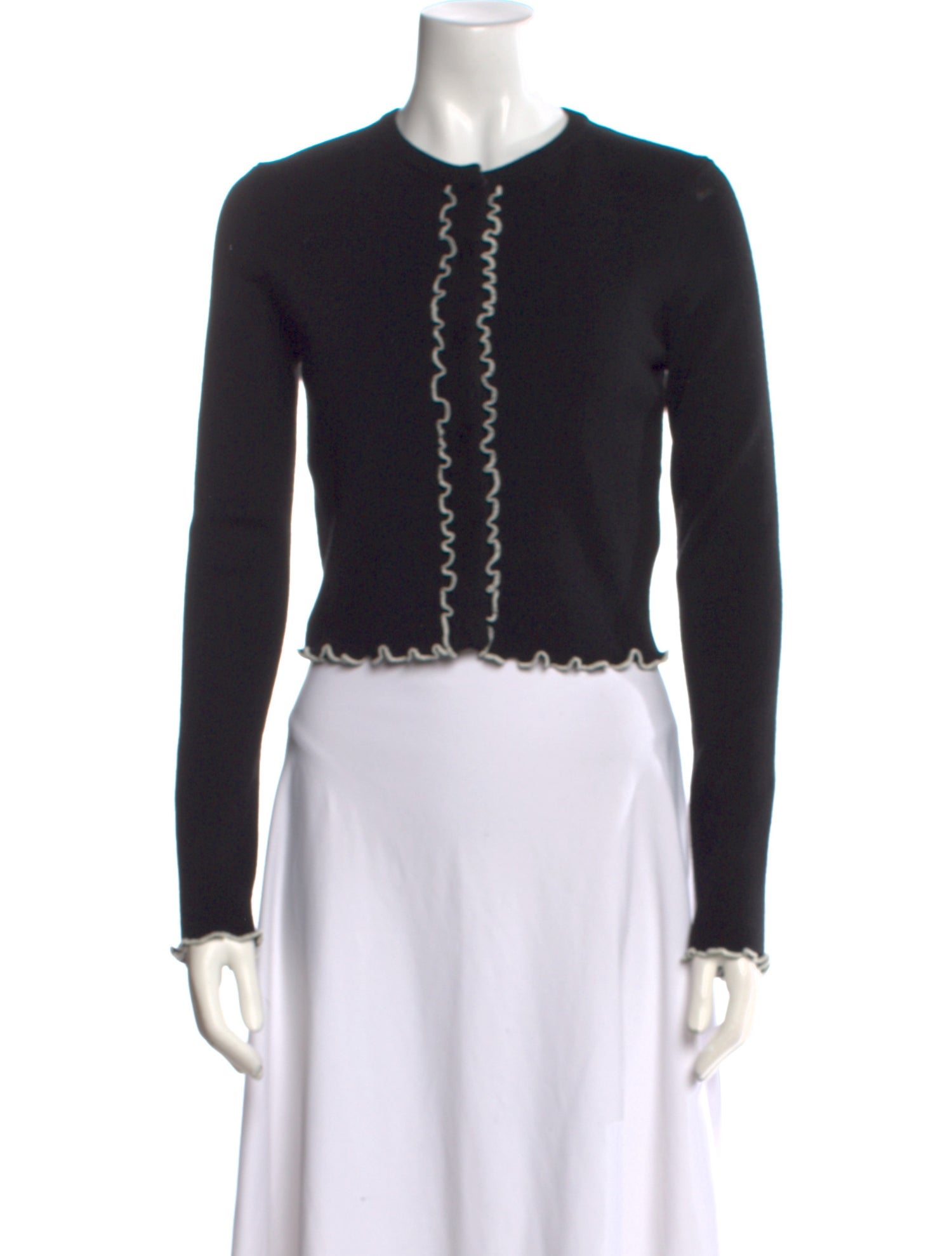 Victor Glemaud Wool Crew Neck Sweater