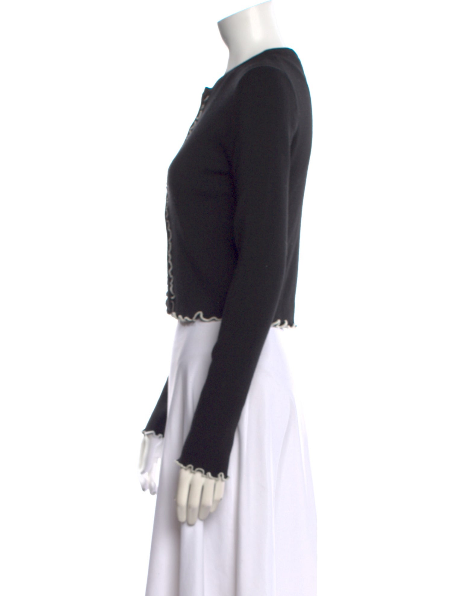 Victor Glemaud Wool Crew Neck Sweater