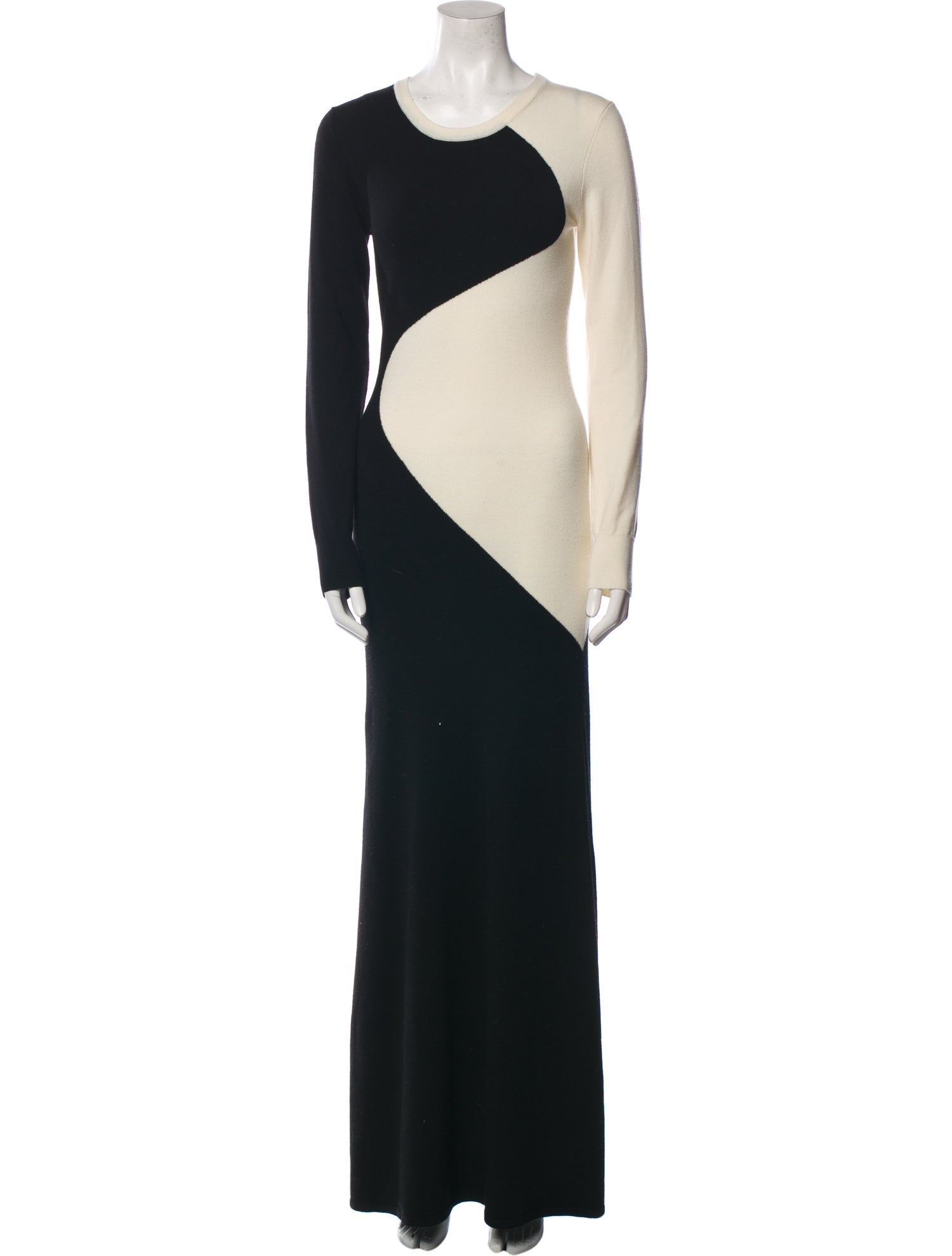 Victor Glemaud Wool Long Dress