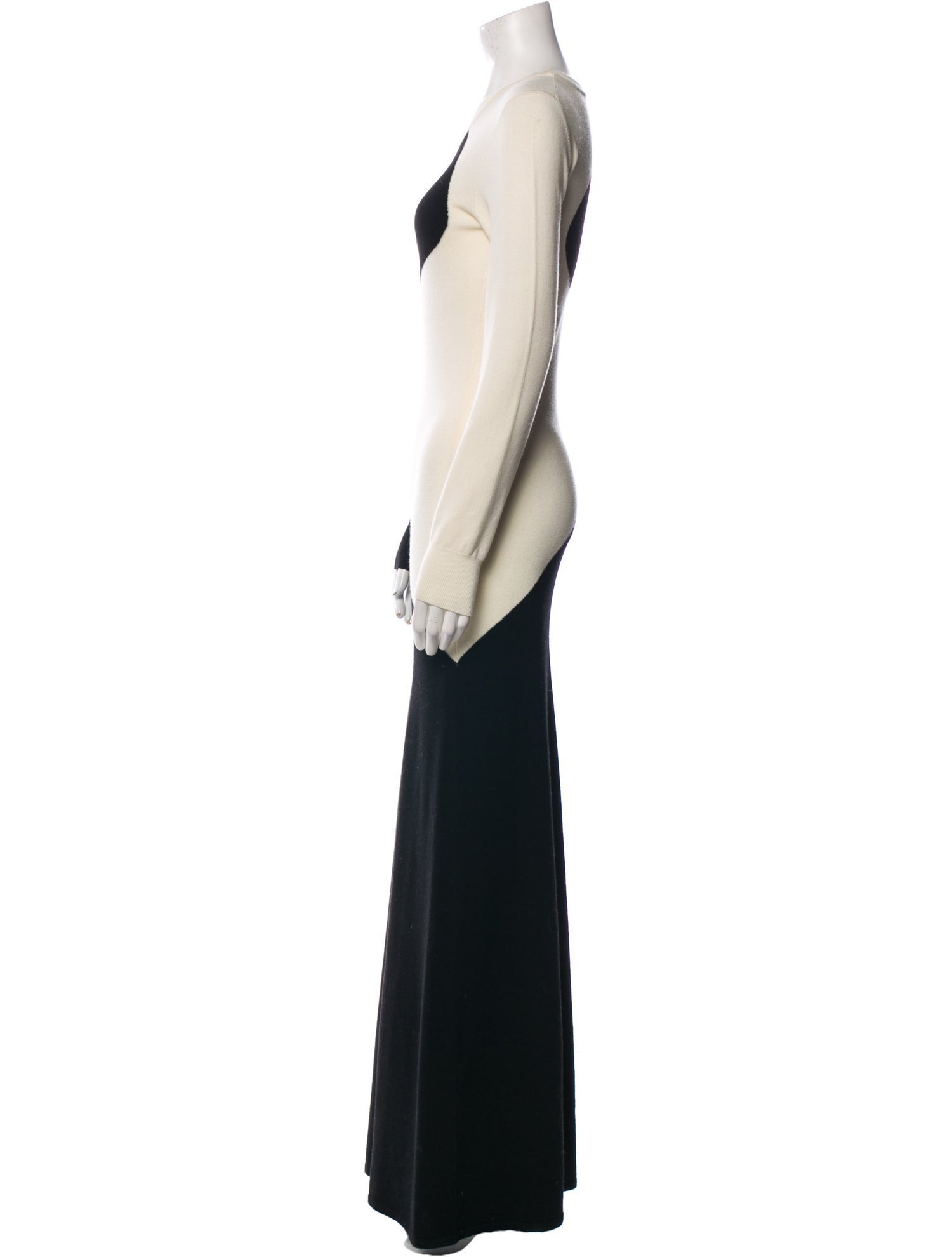 Victor Glemaud Wool Long Dress