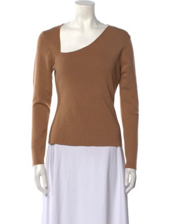 Victor Glemaud Wool One-Shoulder Top