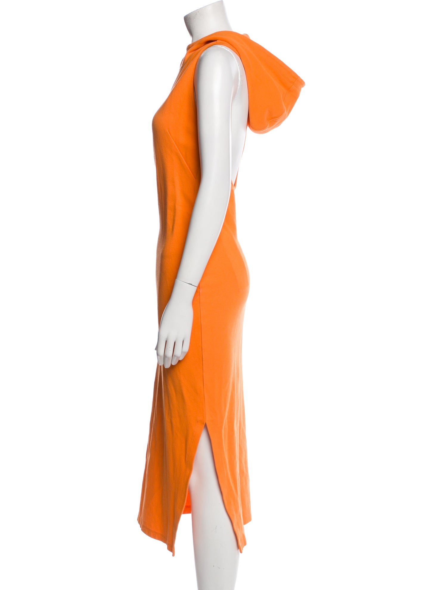 Victor Glemaud Mock Neck Midi Length Dress