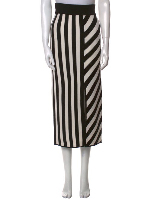 Victor Glemaud Wool Midi Length Skirt