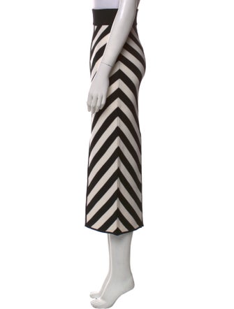 Victor Glemaud Wool Midi Length Skirt