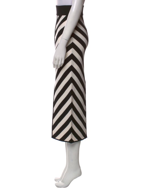 Victor Glemaud Wool Midi Length Skirt