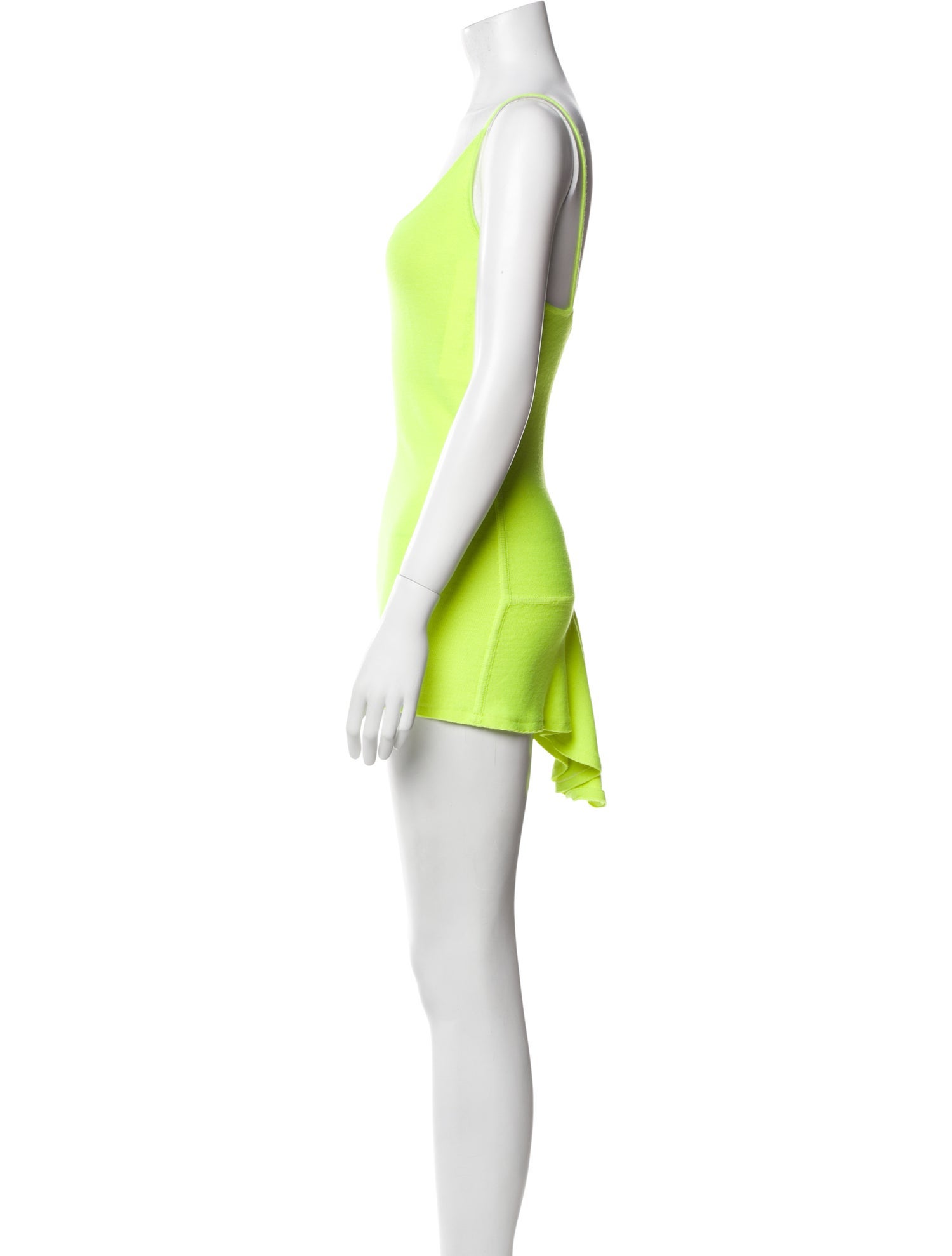 Victor Glemaud Scoop Neck Mini Dress