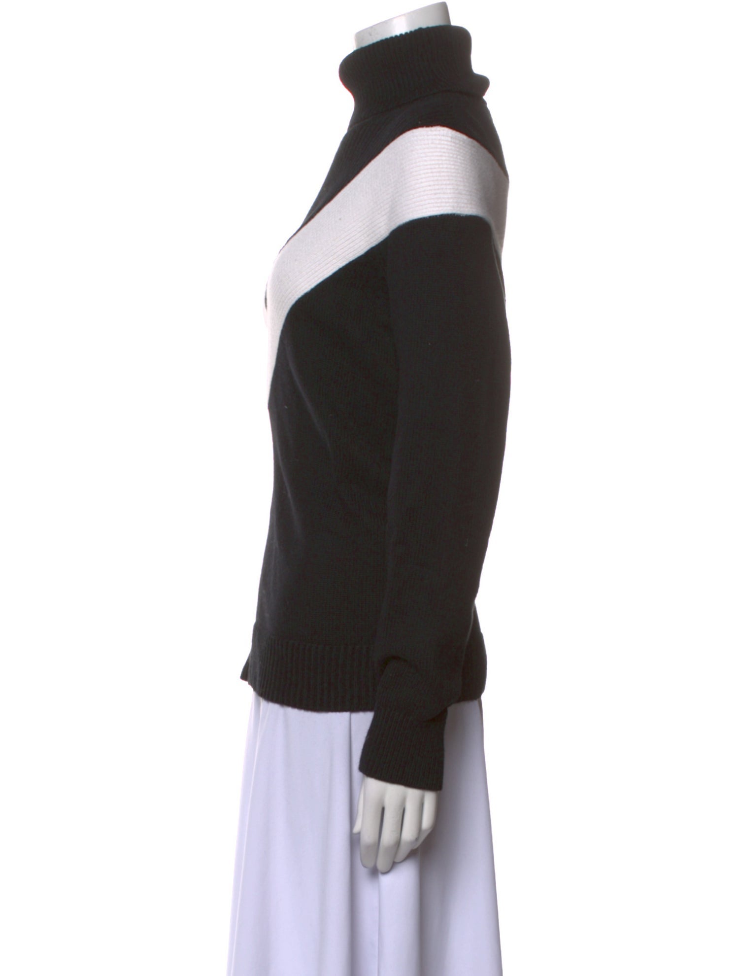 Victor Glemaud Striped Turtleneck Sweater