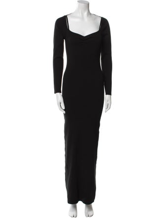 Victor Glemaud Wool Long Dress