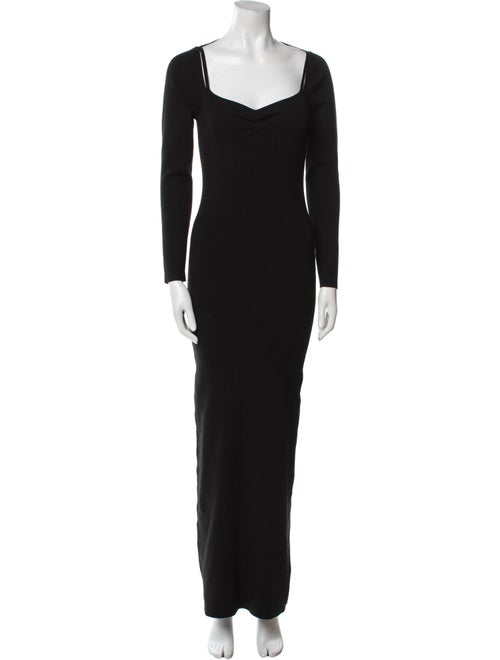 Victor Glemaud Wool Long Dress