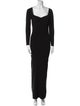 Victor Glemaud Wool Long Dress
