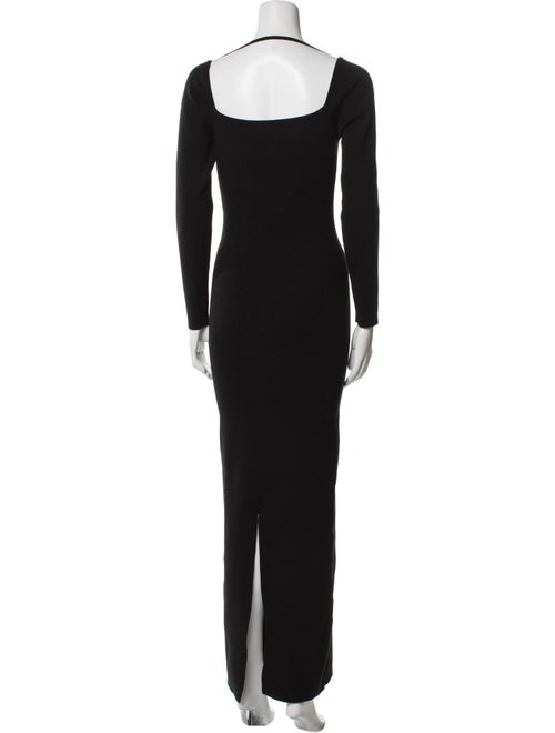 Victor Glemaud Wool Long Dress
