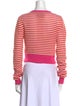 Victor Glemaud Striped V-Neck Sweater
