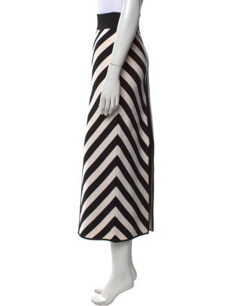 Victor Glemaud Wool Midi Length Skirt
