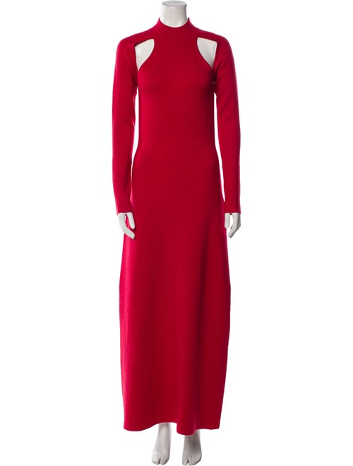 Victor Glemaud Wool Long Dress