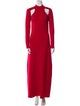 Victor Glemaud Wool Long Dress