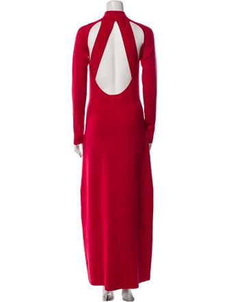 Victor Glemaud Wool Long Dress