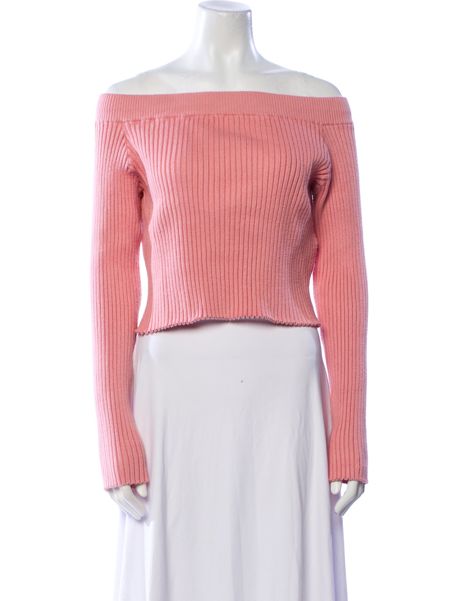 Victor Glemaud Off-The-Shoulder Sweater