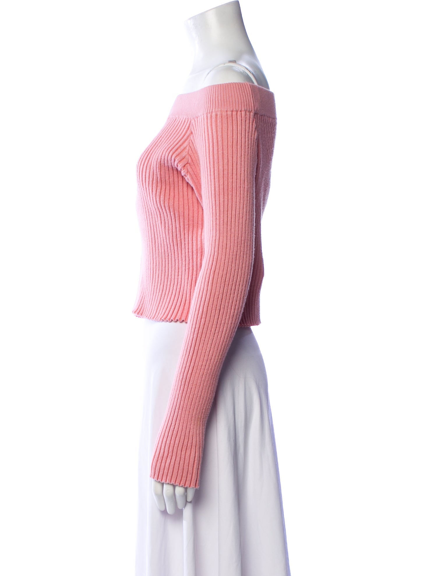 Victor Glemaud Off-The-Shoulder Sweater